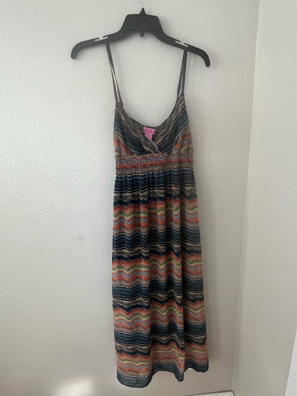 Multi color maxi summer dress Size Medium